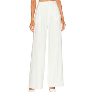 NONchalant Large Highrise Luxury Fabi White Wide-Leg Pants Revolve TNT Summer